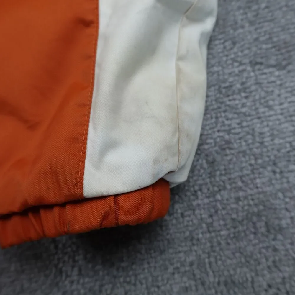Vintage Texas Longhorns Jacket Men's M Orange White Red Oak Sportswear Hooded